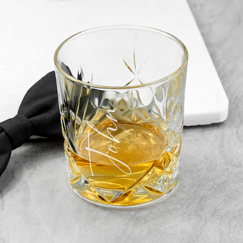 Personalised Luxe Crystal Whisky Tumbler - Shop Tumblers At Gift Moments - 5