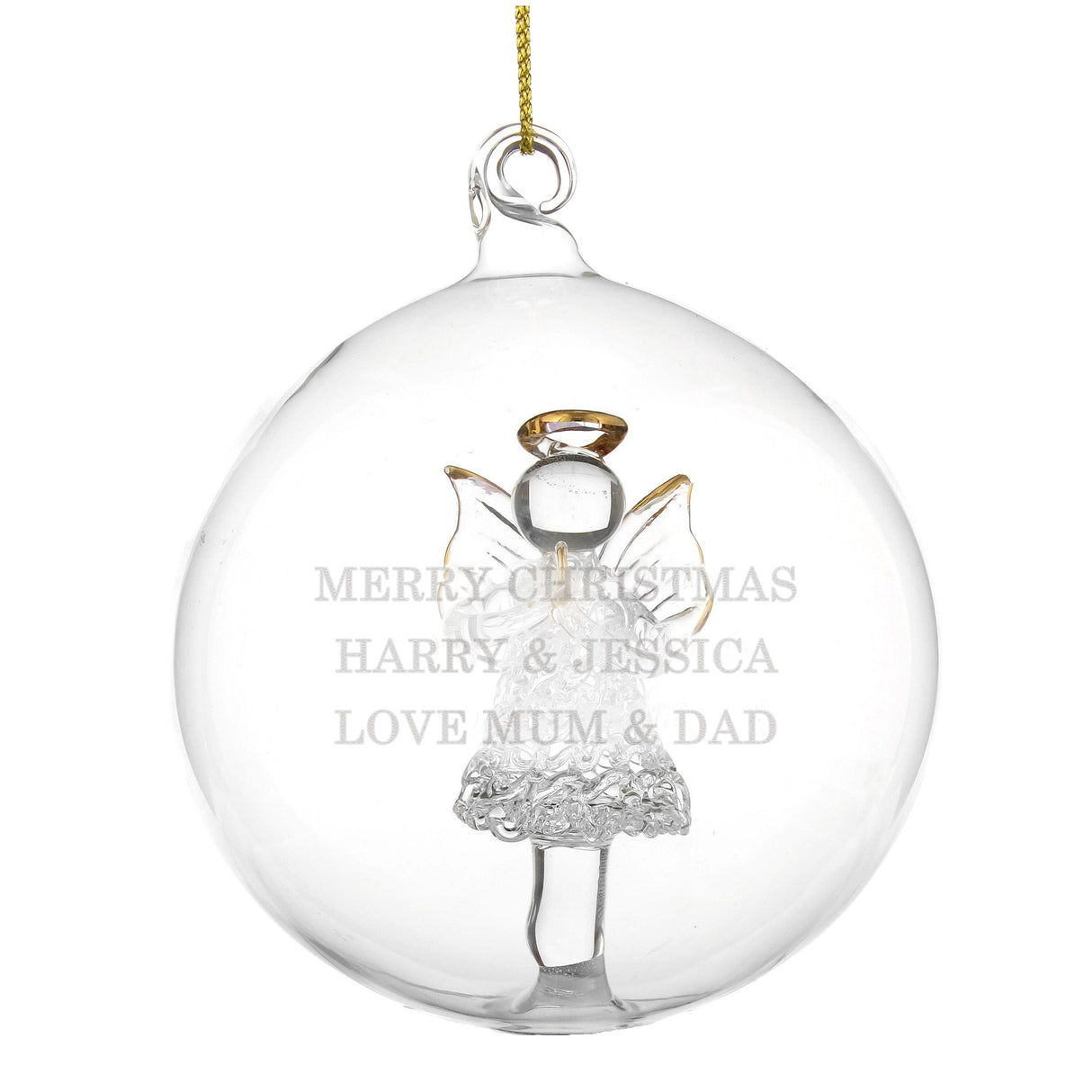 Personalised Luxury Glass Christmas Baubles - Shop Christmas Baubles At Gift Moments - 8