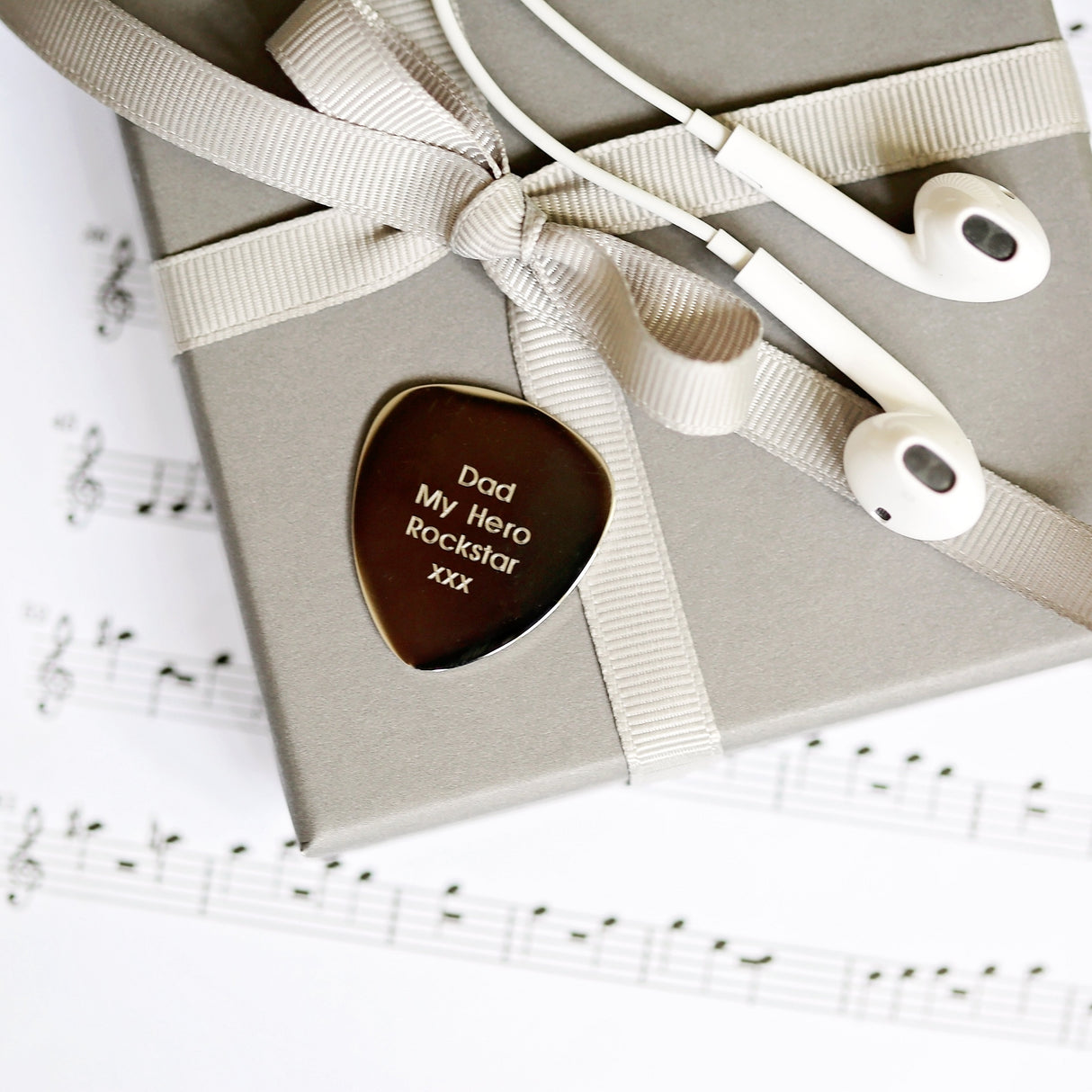 Personalised Luxury Guitar Pick: 3 - Keepsakes By Gift Moments