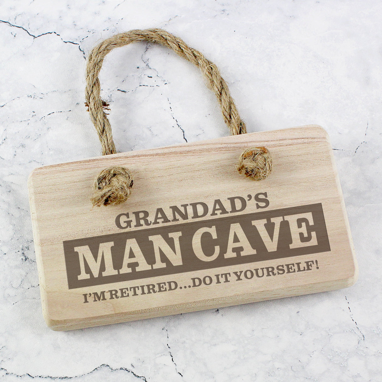 Personalised Man Cave Wooden Sign - Shop Signs & Plaques At Gift Moments - 4