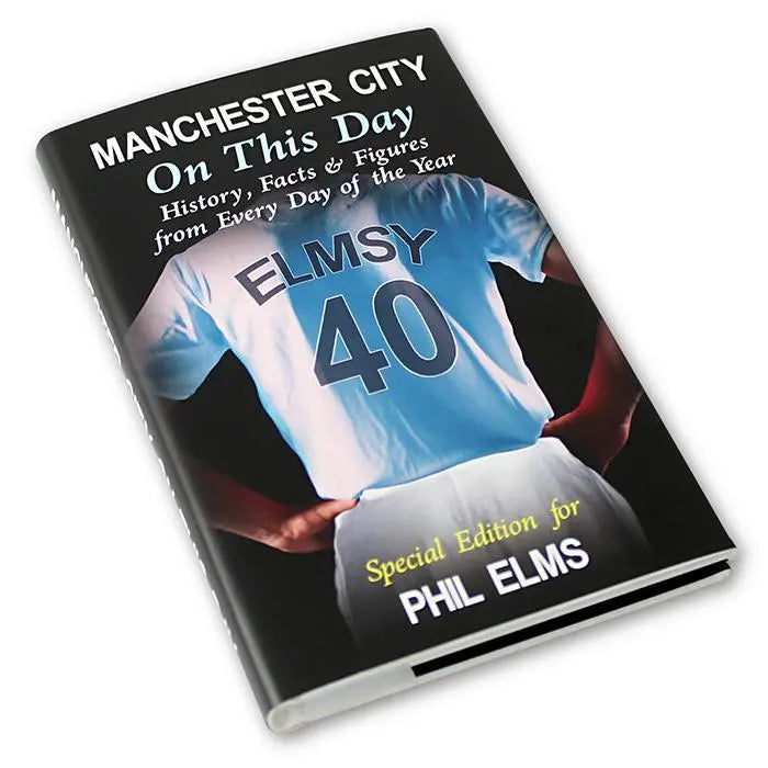Personalised Manchester City On This Day Book: 2 - Books By Manchester City