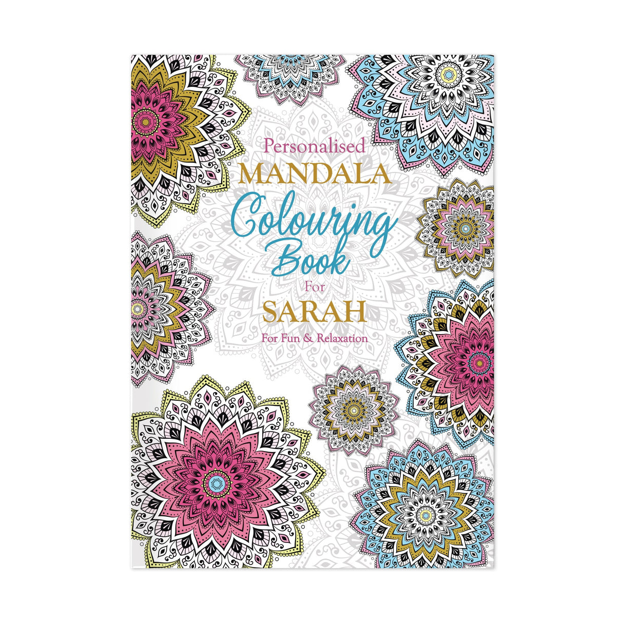 Personalised Mandala Colouring Book: 5 - Books By Gift Moments