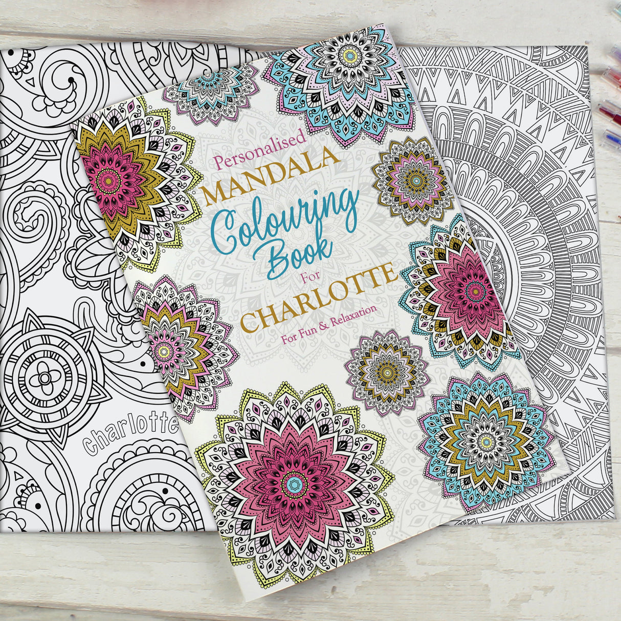 Personalised Mandala Colouring Book: 2 - Books By Gift Moments