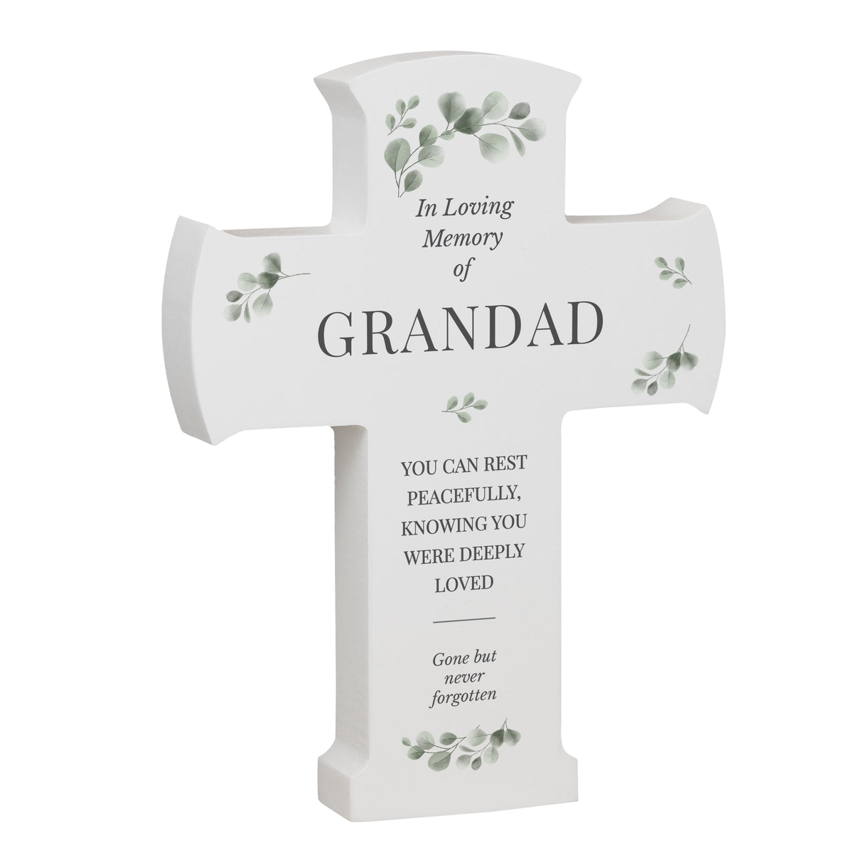 Personalised Memorial Cross Wooden Ornament - Shop Ornaments At Gift Moments - 5