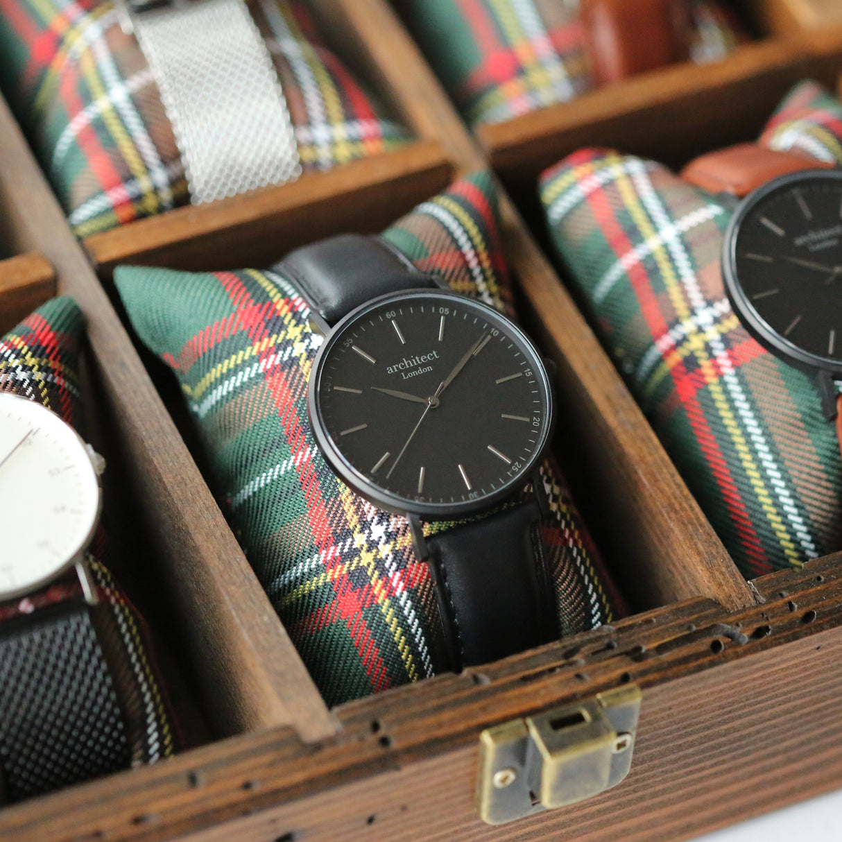 Personalised Men’s Architect Minimalist Black Contactless Payment Watch - Shop Watches At Gift Moments - 4
