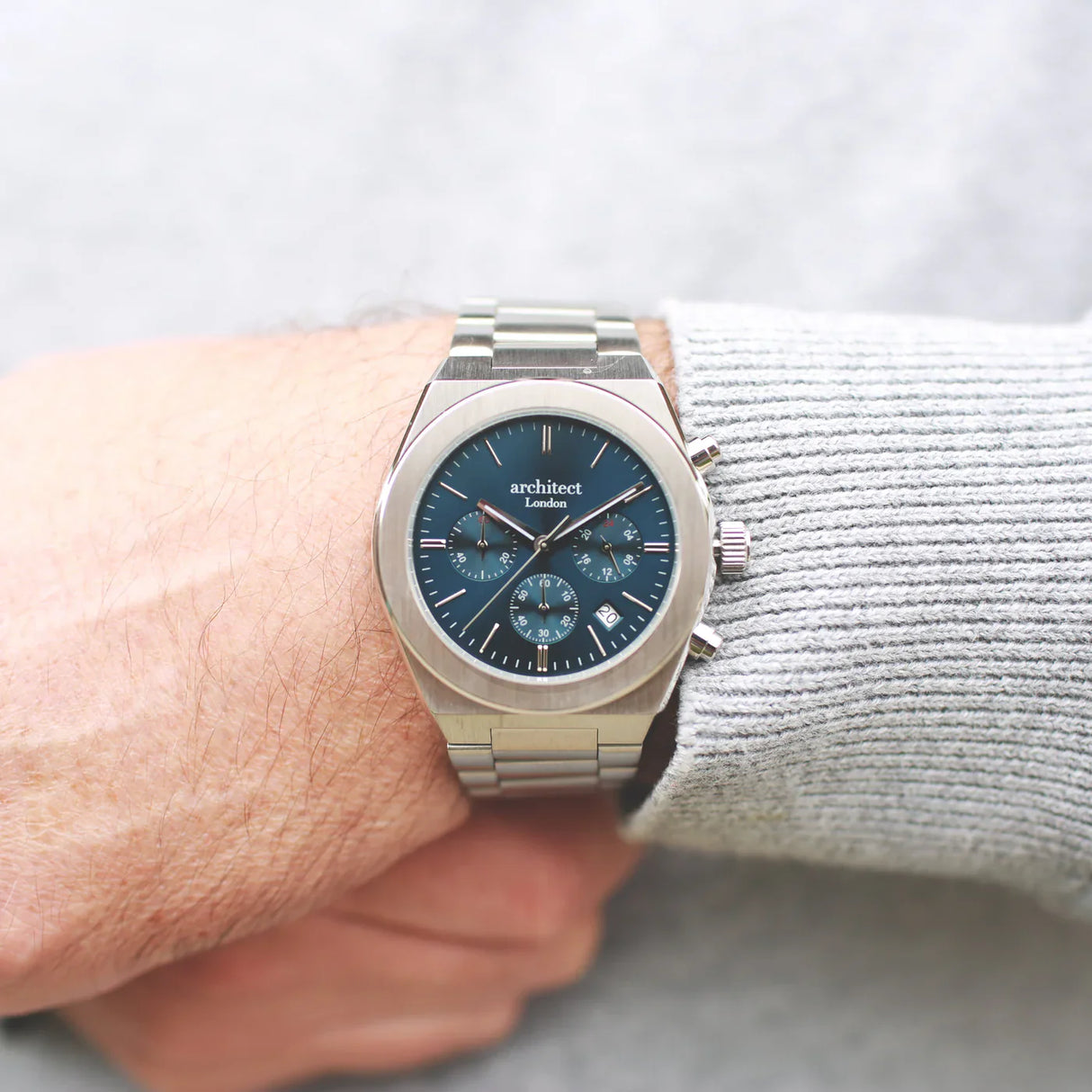 Personalised Men’s Architect Orbix Blue Watch: 8 - Watches By Architect Watches