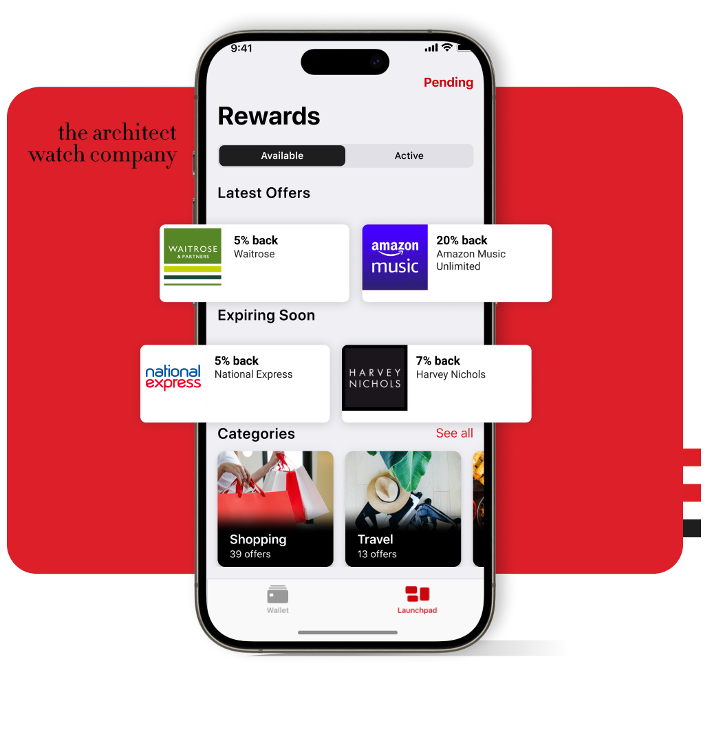 Personalised Men’s Architect Zephyr Black Contactless Payment Watch: 11 - Watches By Architect Watches