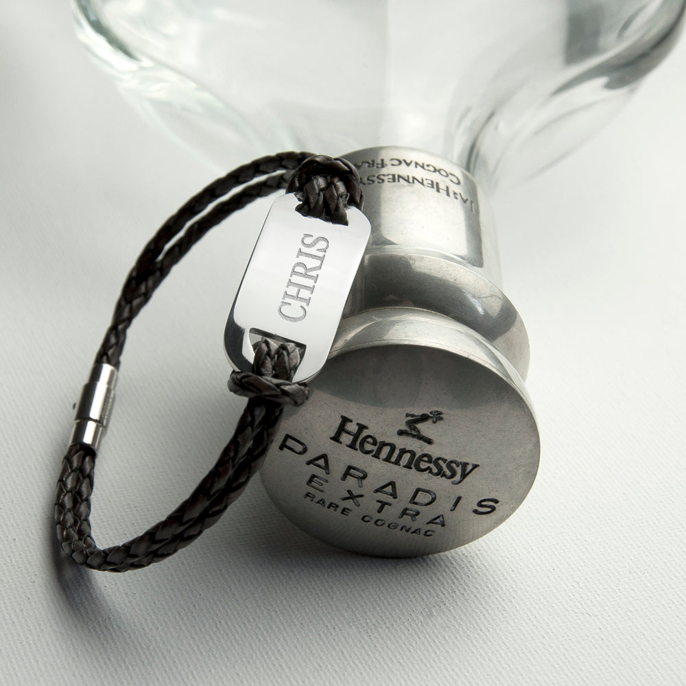 Personalised Men’s Statement Leather Bracelets: 4 - Bracelets By Gift Moments