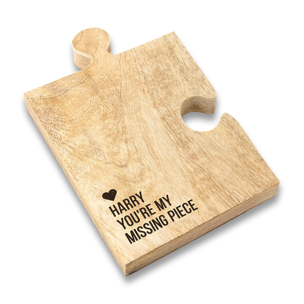 Personalised Missing Piece Jigsaw Bottle Coaster: 8 - Coasters By Gift Moments
