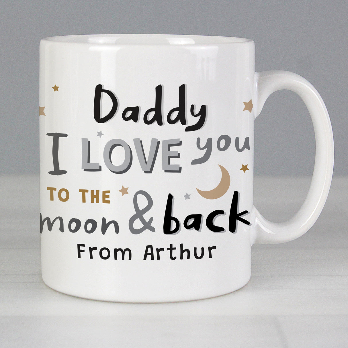 Personalised To the Moon and Back Mug: 2 - Mugs By Gift Moments