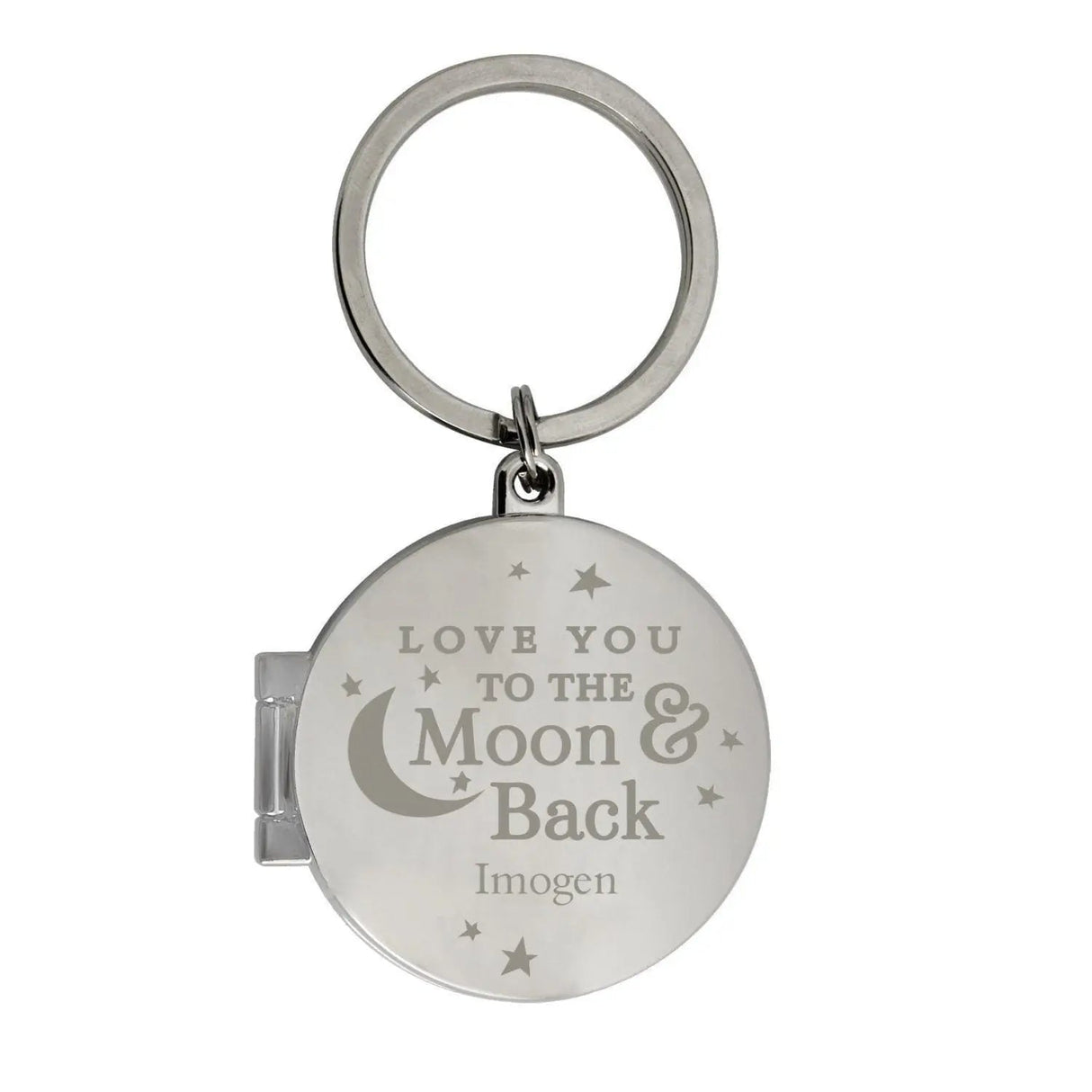 Personalised To the Moon and Back...Photo Keyring: 6 - Keyrings By Gift Moments