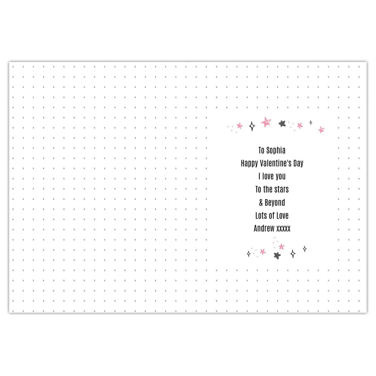 Personalised To The Moon & Back Pink Card: 3 - Greeting Cards By Gift Moments