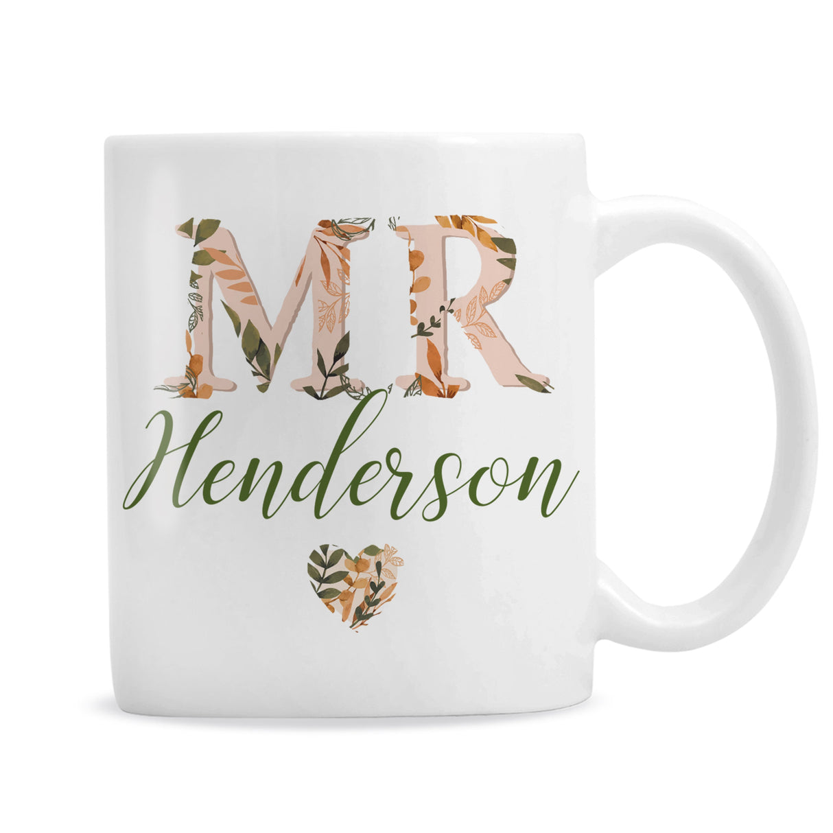 Personalised Mr Autumnal Mug: 2 - Mugs By Gift Moments
