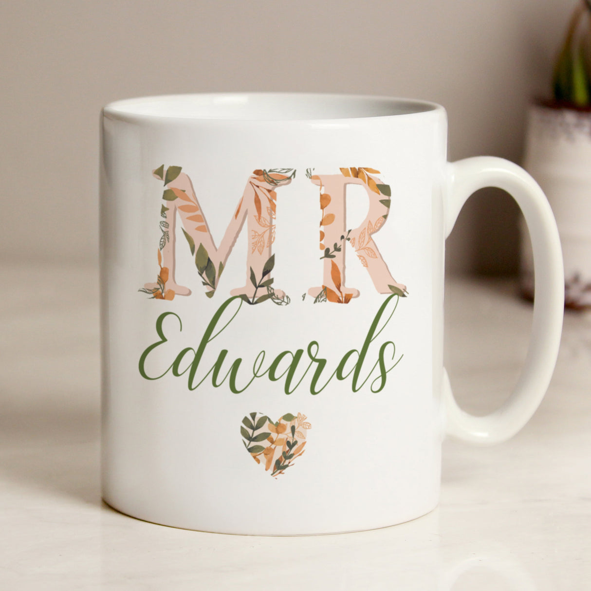 Personalised Mr Autumnal Mug: 1 - Mugs By Gift Moments