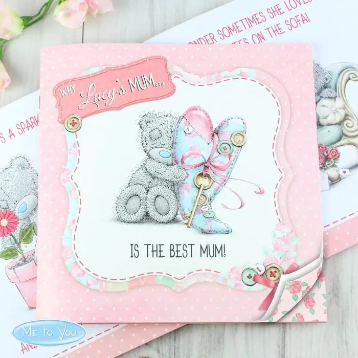 Personalised Me to You Mum Nan Grandma Poem Book - Shop Books At Gift Moments - 1