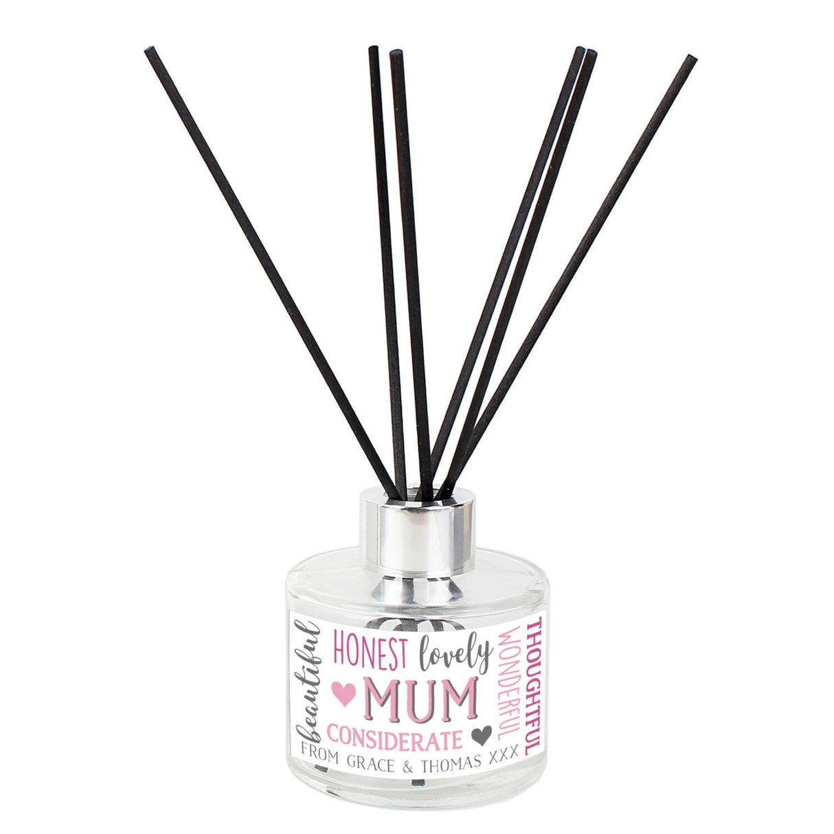 Personalised Mum Reed Diffuser: 3 - Reed Diffusers By Gift Moments