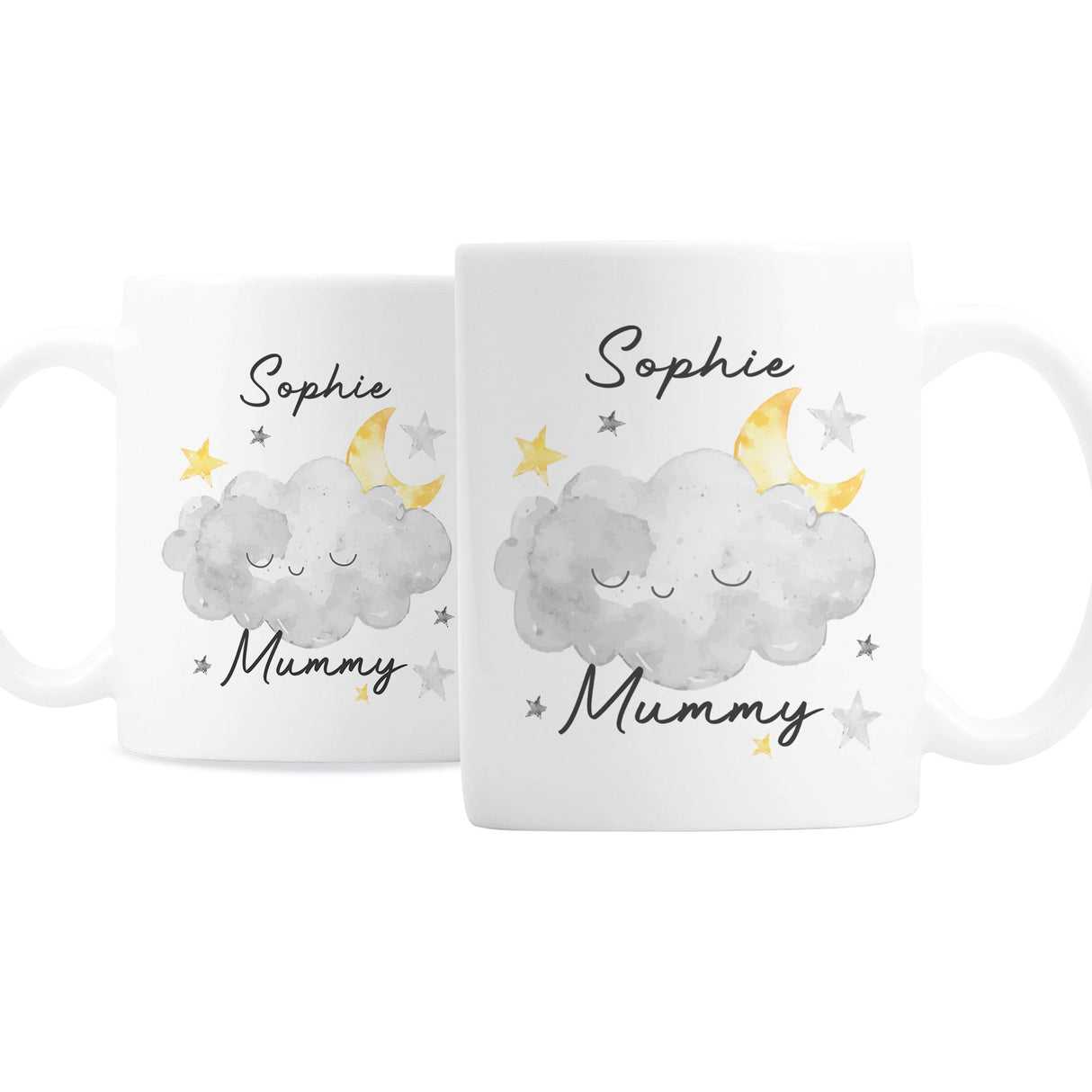 Personalised Mummy Cloud Mug: 2 - Mugs By Gift Moments