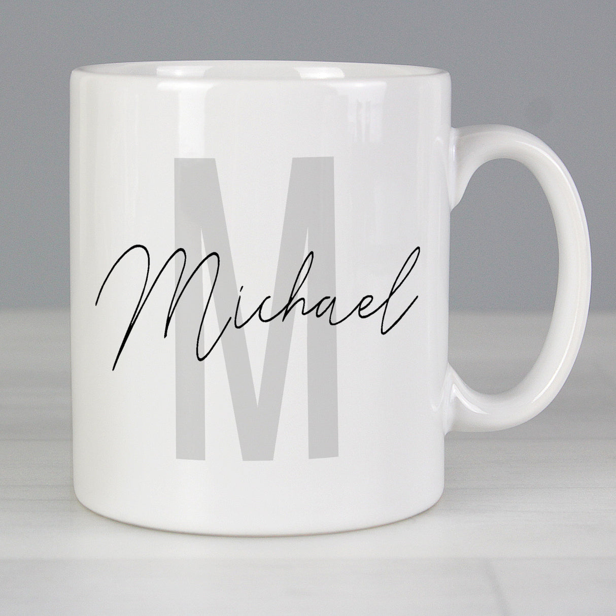 Personalised Name & Initial Mug: 1 - Mugs By Gift Moments