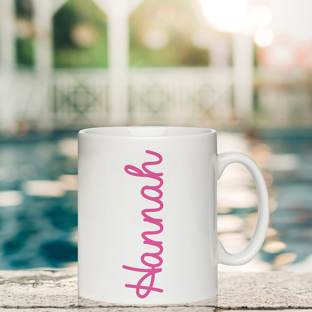 Personalised Name Only Mug: 2 - Mugs By Gift Moments