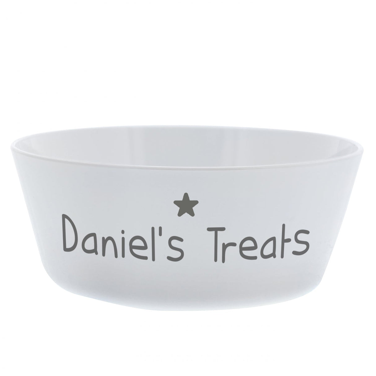 Personalised Name Only Plastic Bowl: 6 - Tableware By Gift Moments