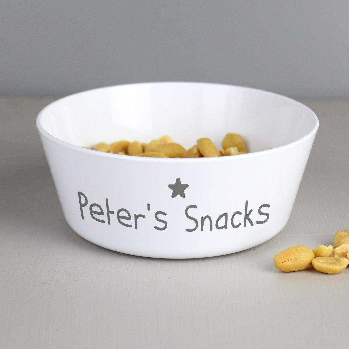 Personalised Name Only Plastic Bowl: 4 - Tableware By Gift Moments