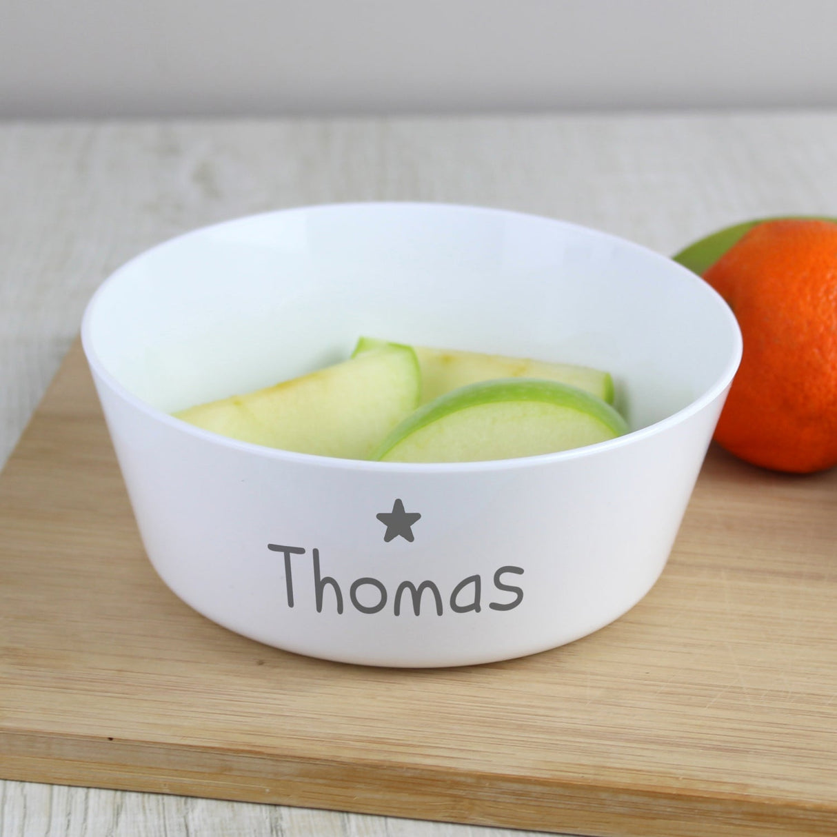 Personalised Name Only Plastic Bowl: 3 - Tableware By Gift Moments