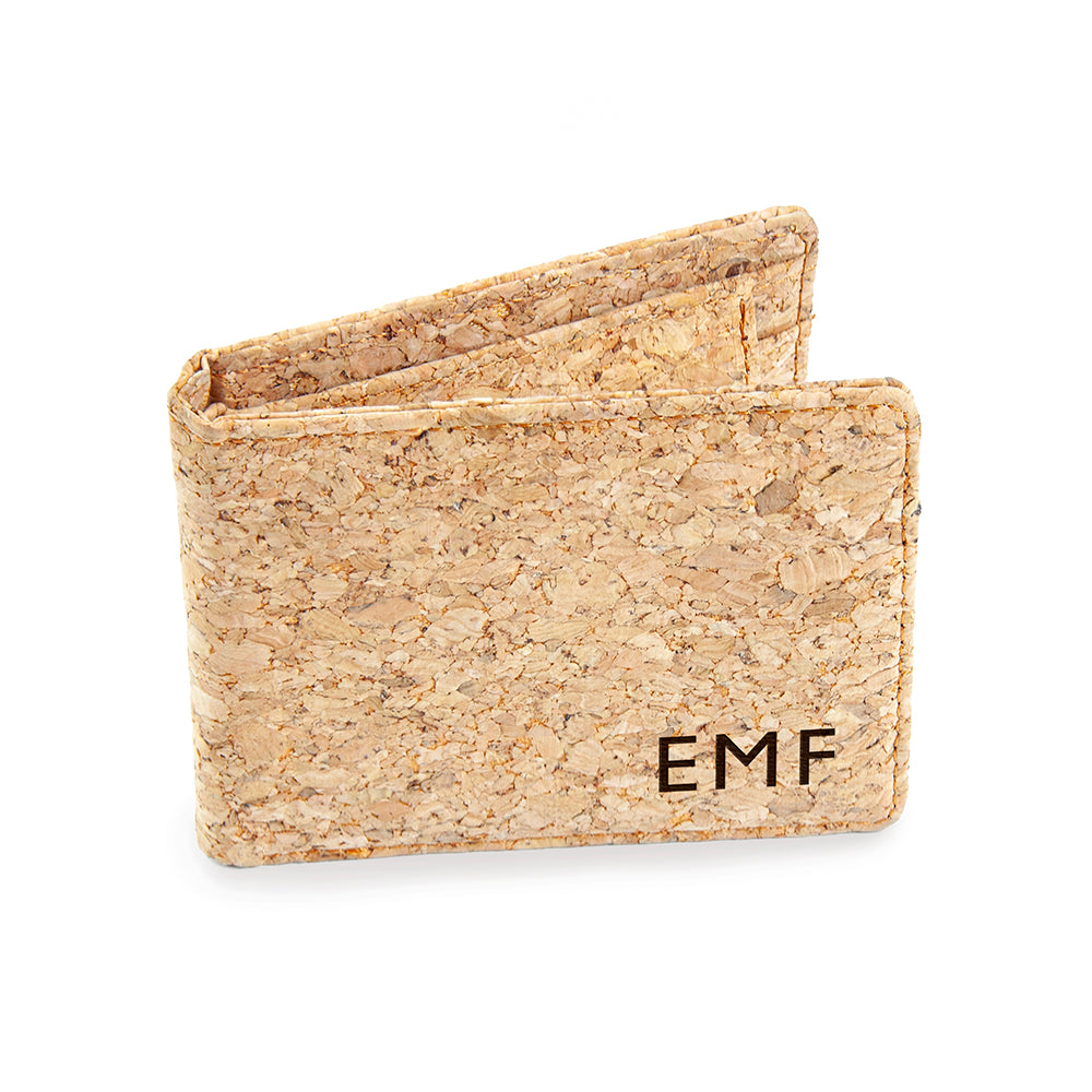 Personalised Natural Cork Wallet: 5 - Wallets & Money Clips By Gift Moments