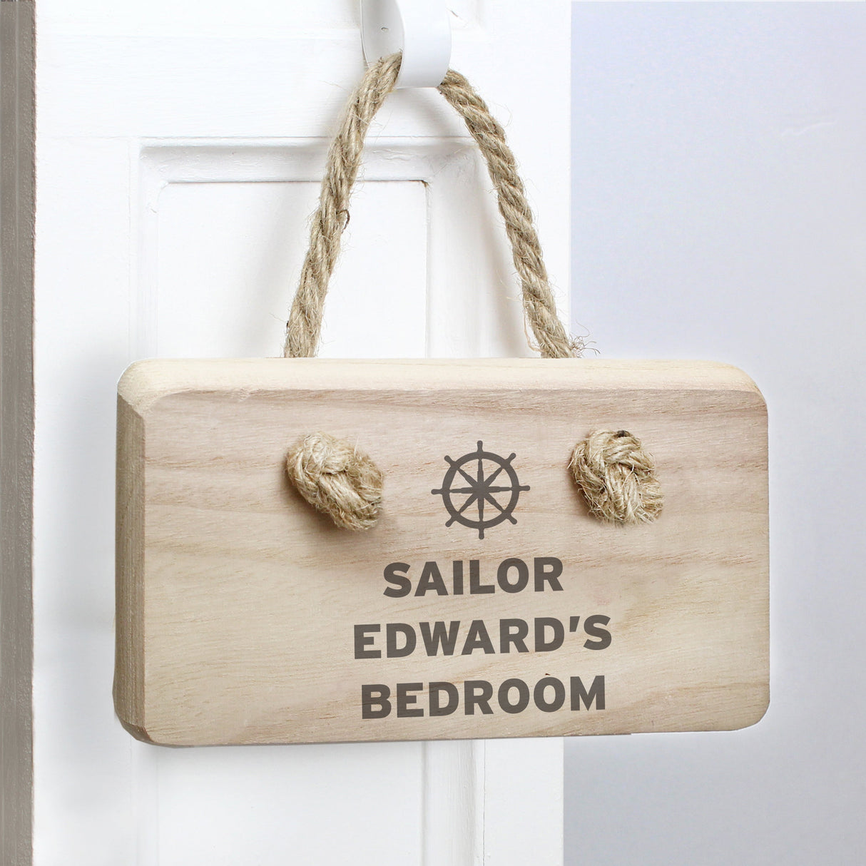 Personalised Nautical Wooden Sign: 2 - Signs & Plaques By Gift Moments