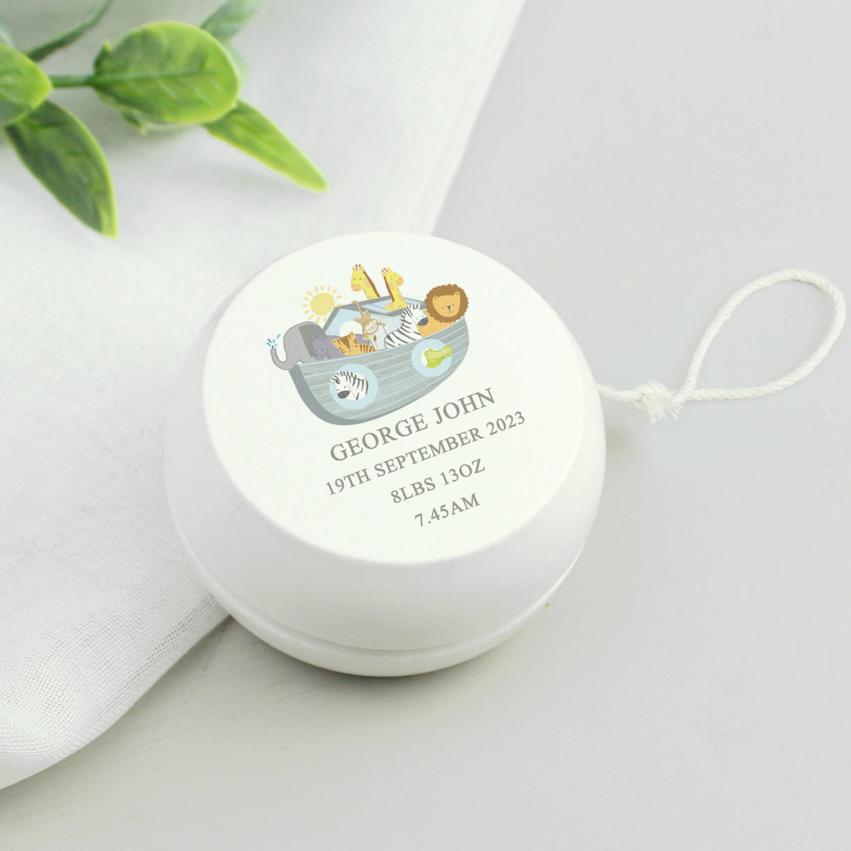 Personalised Noahs Ark Wooden Yoyo: 4 - Toys By Gift Moments