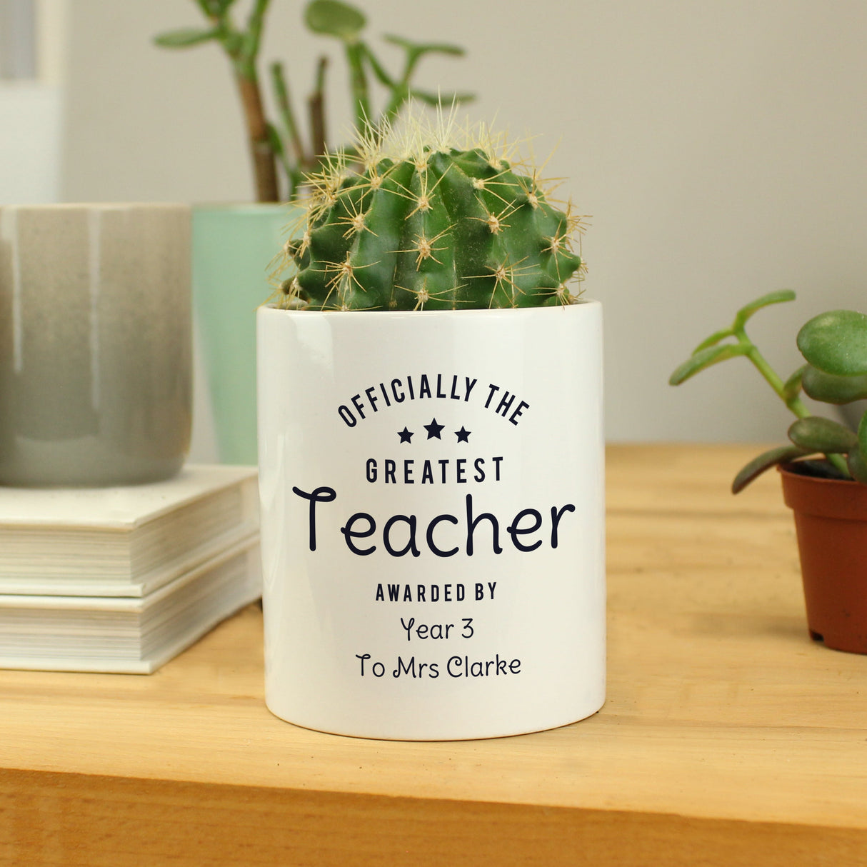 Personalised Officially The Greatest Ceramic Storage Pot: 6 - Storage By Gift Moments
