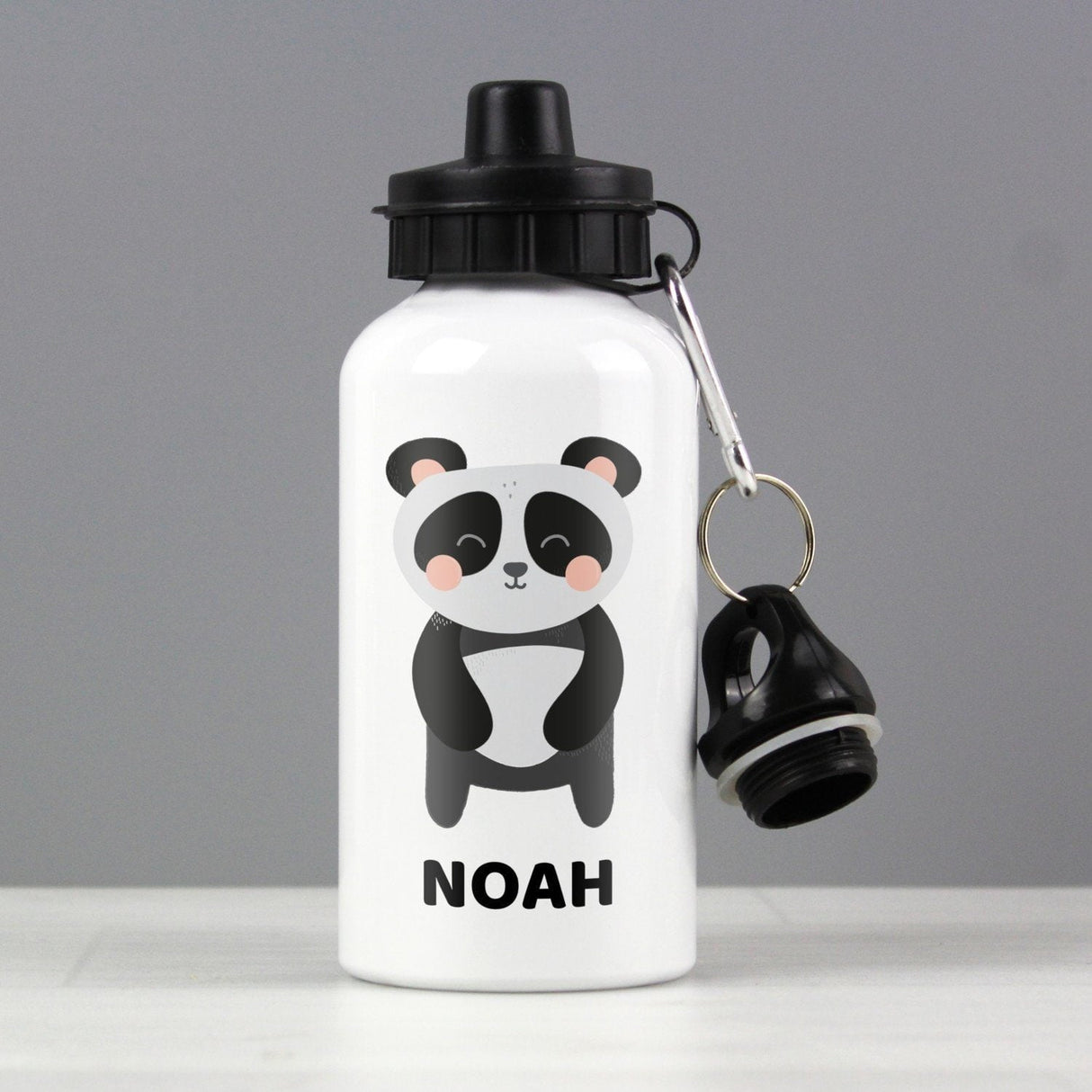 Personalised Panda Drinks Bottle: 2 - Kids Bottles By Gift Moments