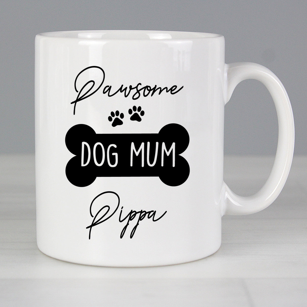 Personalised Pawsome Dog Mum Mug: 3 - Mugs By Gift Moments