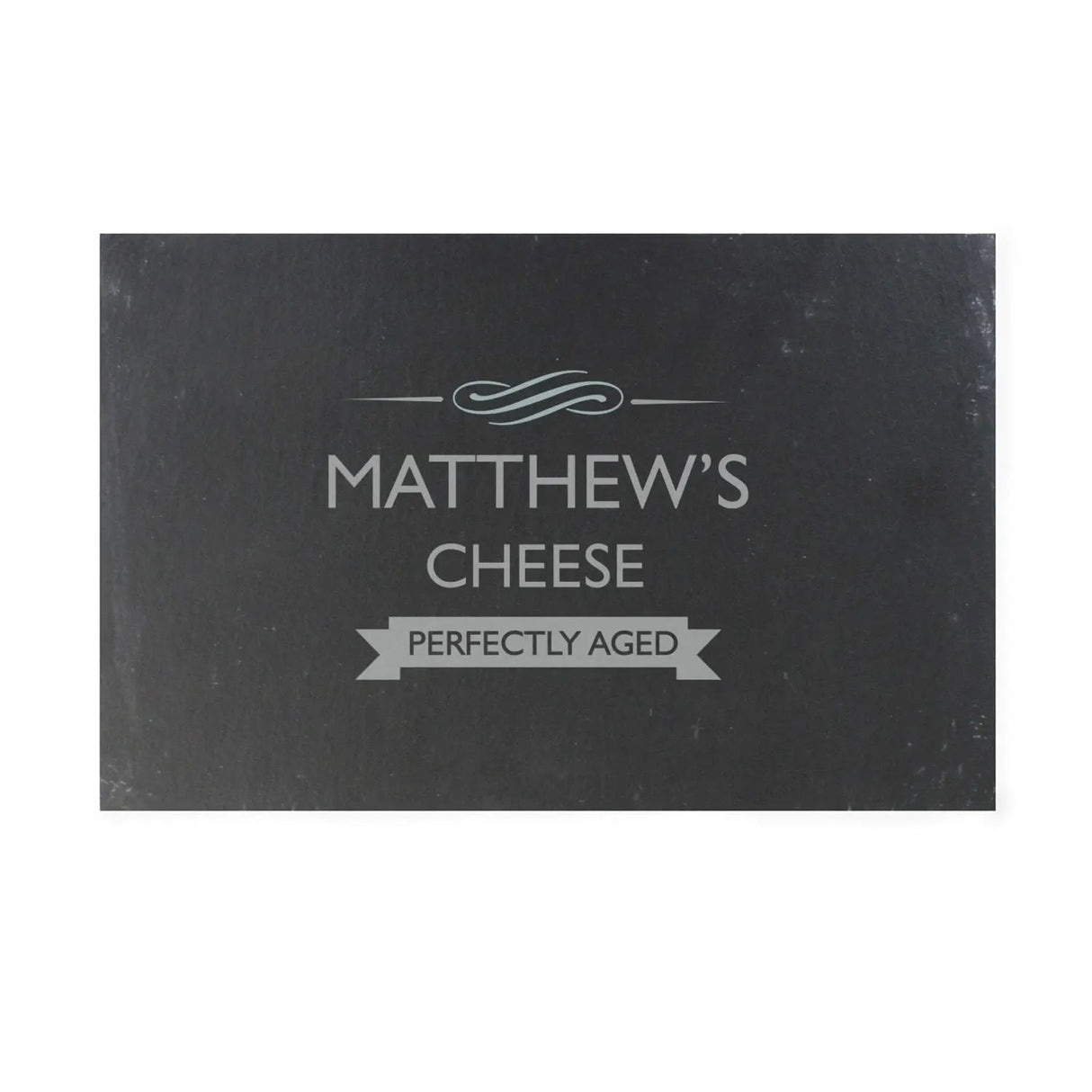 Personalised Perfectly Aged Slate Cheese Board: 2 - Cheese Boards By Gift Moments