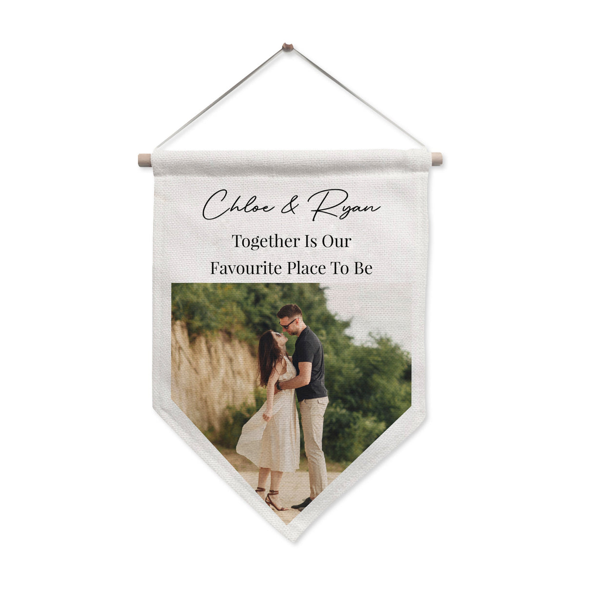 Personalised Photo Upload Banner Wall Art - Shop Wall Art At Gift Moments - 5