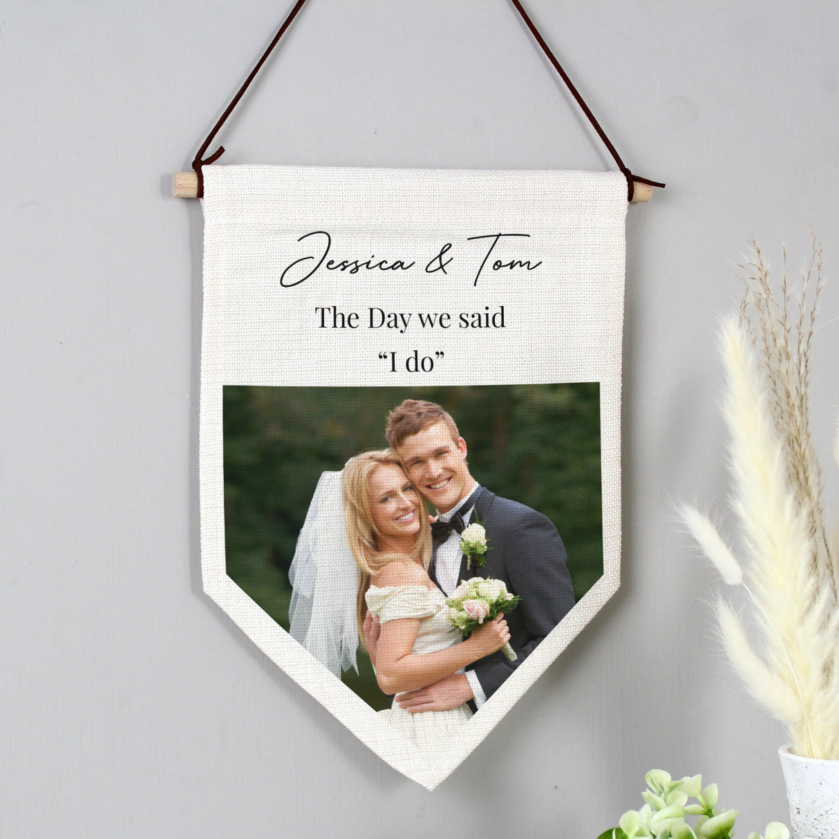 Personalised Photo Upload Banner Wall Art - Shop Wall Art At Gift Moments - 4
