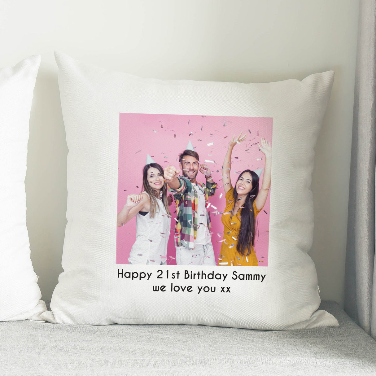 Personalised Photo Upload Cushion: 4 - Cushions By Gift Moments