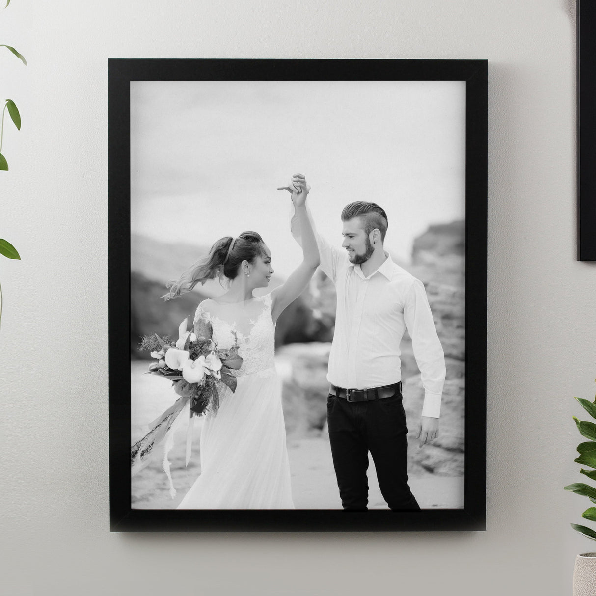 Personalised Photo Upload Framed Prints - Black - Shop Framed Prints At Gift Moments - 2