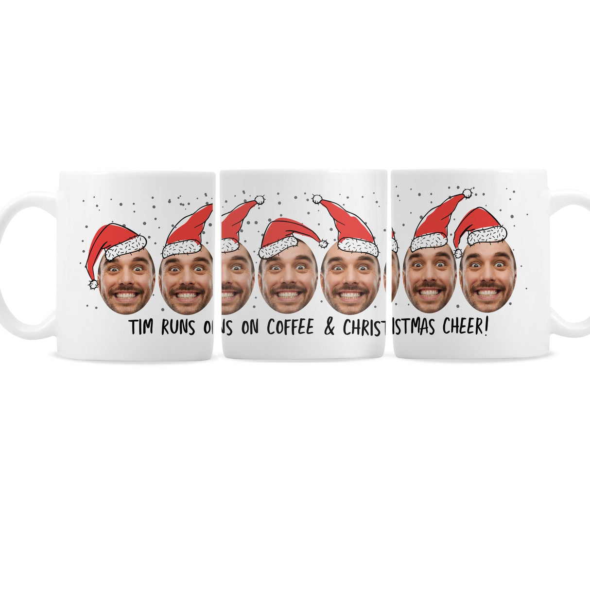 Personalised Photo Upload Santa Mug: 6 - Mugs By Gift Moments