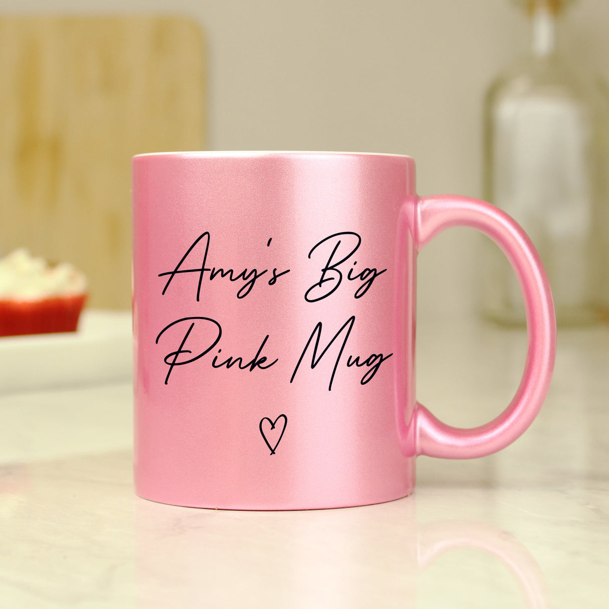 Personalised Pink Glitter Mug - Shop At Gift Moments - 4