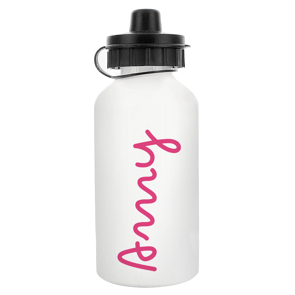 Personalised Pink Name Drinks Bottle: 4 - Kids Bottles By Gift Moments
