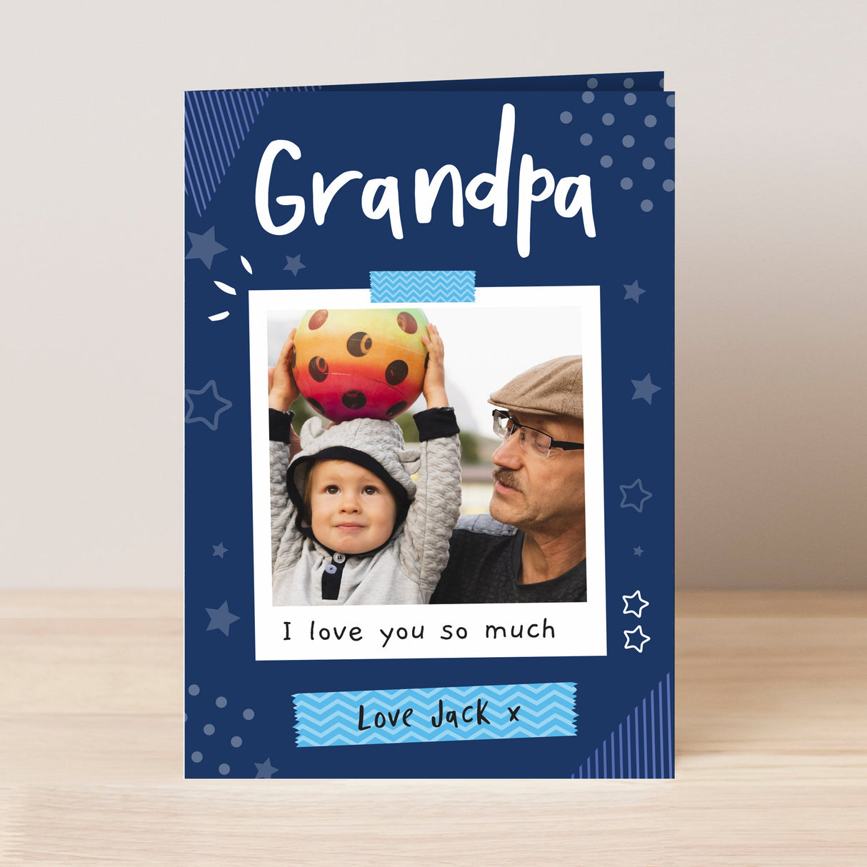 Personalised Polaroid Photo Upload Card: 4 - Greeting Cards By Gift Moments