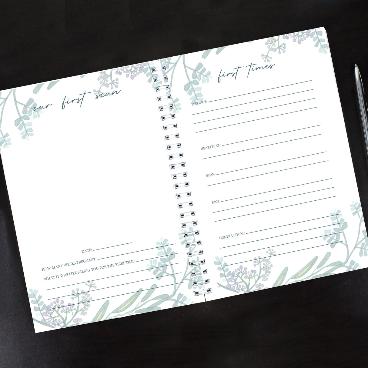 Personalised Pregnancy A5 Journal - Shop Notebooks At Gift Moments - 3