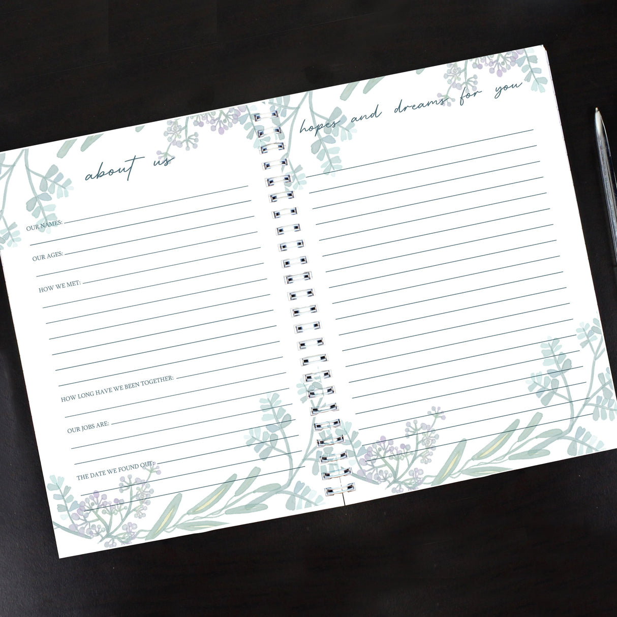 Personalised Pregnancy A5 Journal - Shop Notebooks At Gift Moments - 2