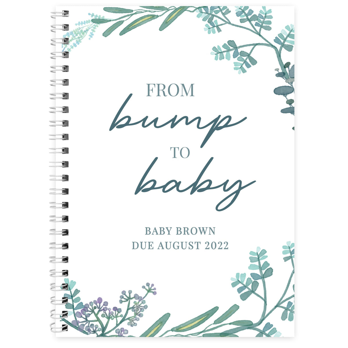 Personalised Pregnancy A5 Journal - Shop Notebooks At Gift Moments - 5