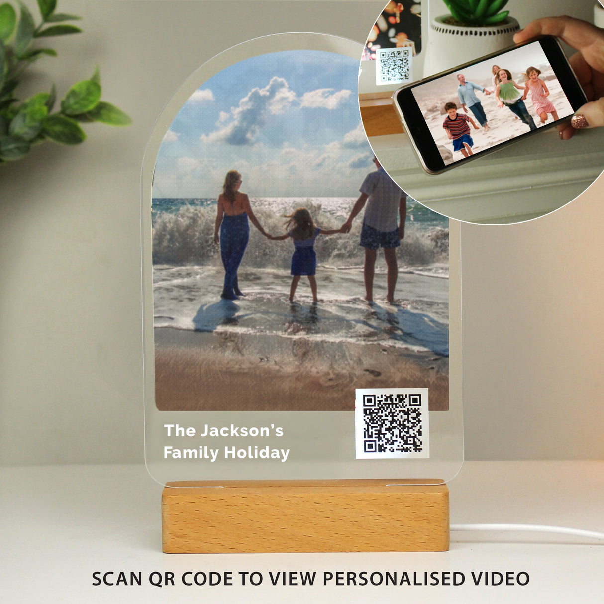 Personalised QR Photo Upload LED Light: 5 - LED Lighting By Gift Moments