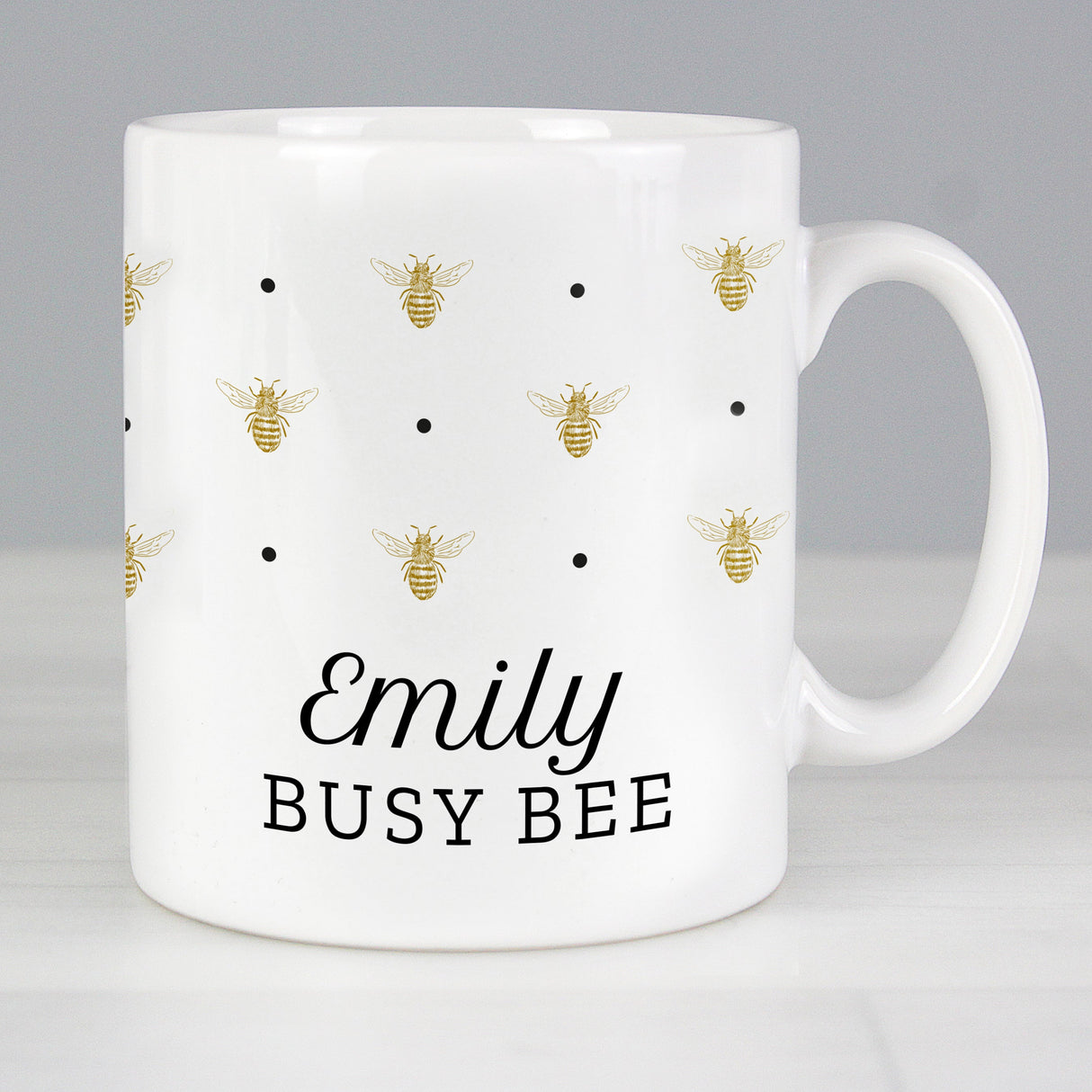 Personalised Queen Bee Mug: 1 - Mugs By Gift Moments