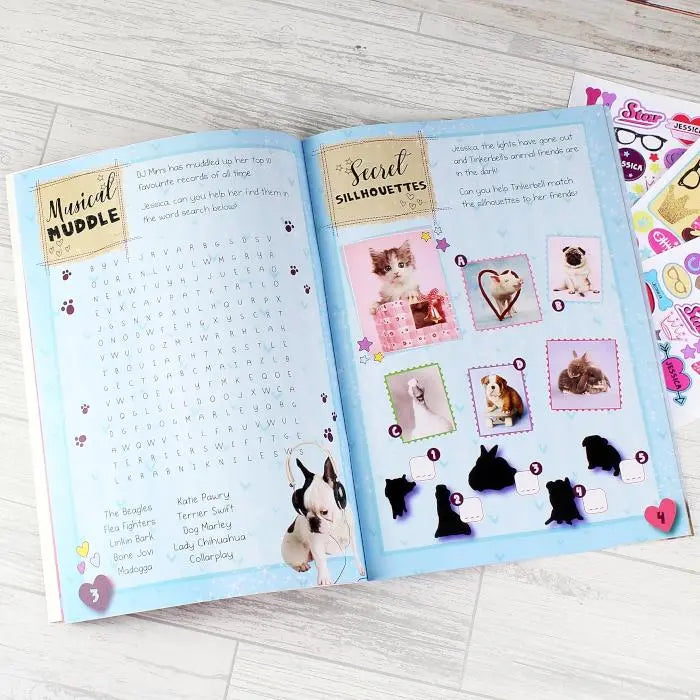 Personalised Rachael Hale Adorable Animals Activity Book With Stickers - Shop Books At Gift Moments - 4