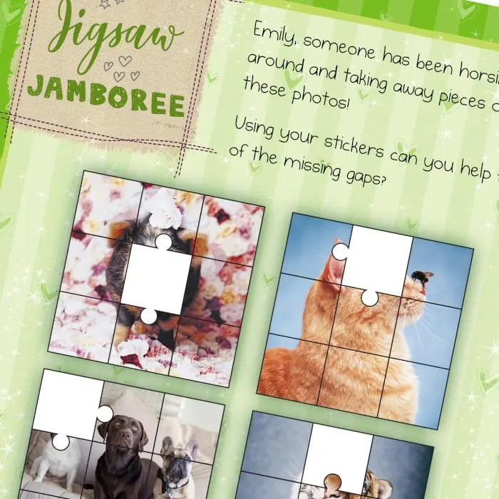Personalised Rachael Hale Adorable Animals Activity Book With Stickers - Shop Books At Gift Moments - 8
