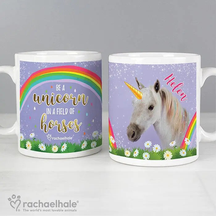 Personalised Rachael Hale Unicorn Mug: 1 - Mugs By Rachael Hale