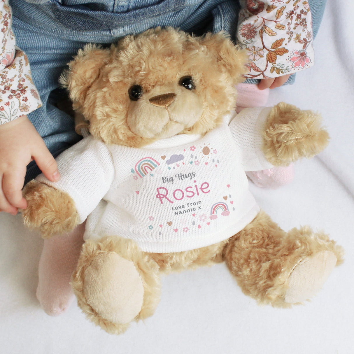 Personalised Rainbows & Sunshine Teddy Bear: 3 - Teddy Bears & Soft Toys By Gift Moments